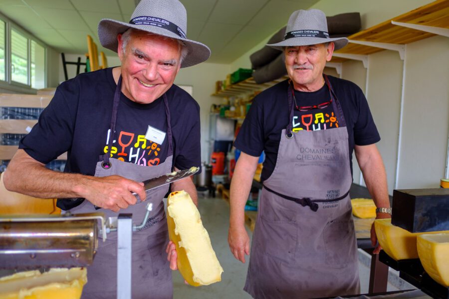 Genussvolle Atmosphäre bei den Domaines Chevaliers